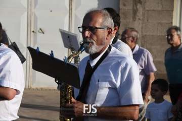 Romería popular, procesión y misa en El Caracol en la despedida de sus fiestas/TA y Francisco Javier Santana.